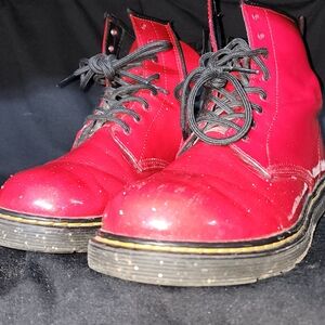 Dr Martens Red Boots